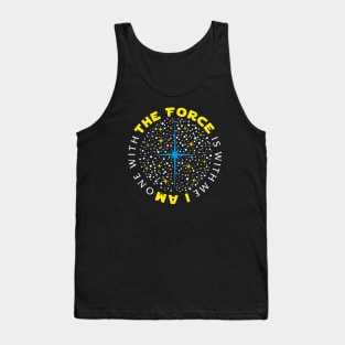 The Force is with me (blue) Tank Top